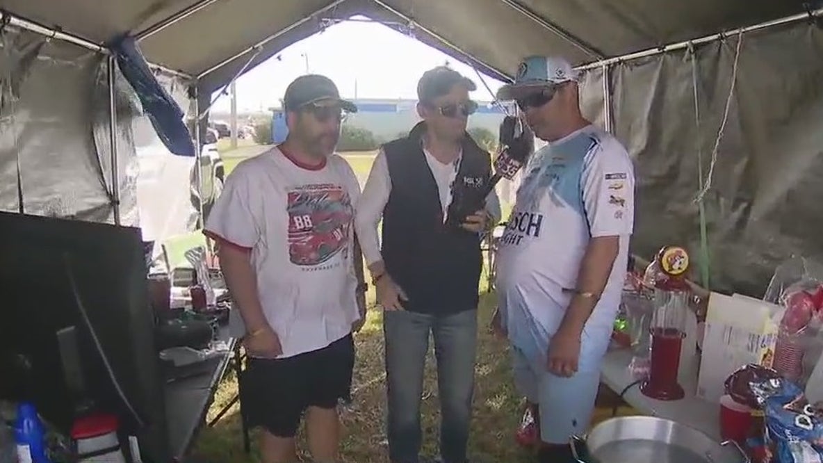 Talking to Daytona 500 fans camping in the infield